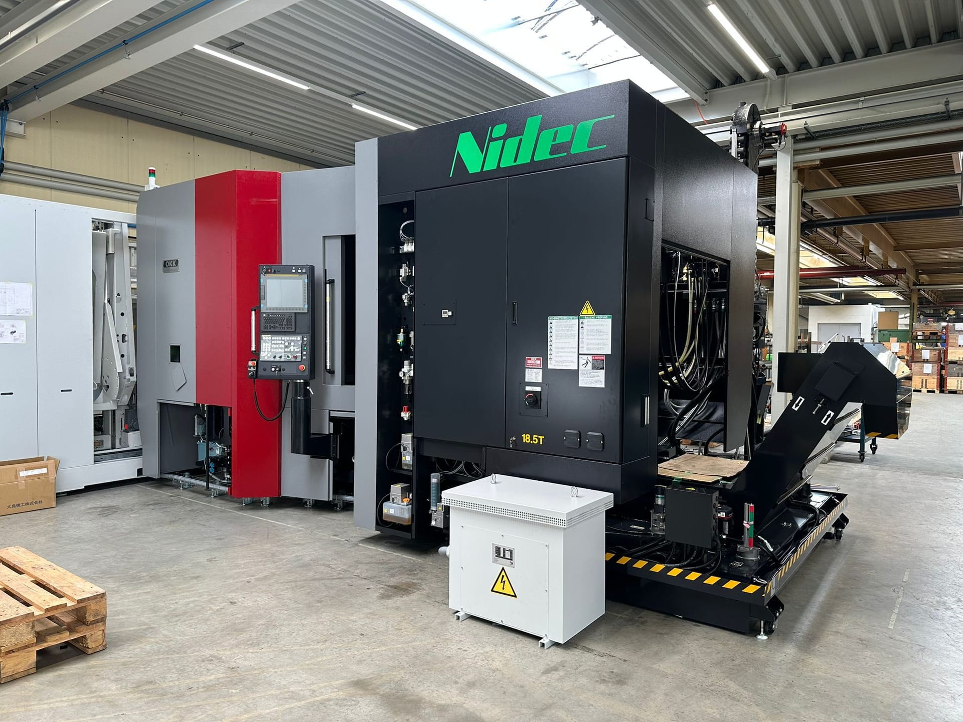 Next Level Fertigung – OKK HM6300 + Fastems FPC1800
