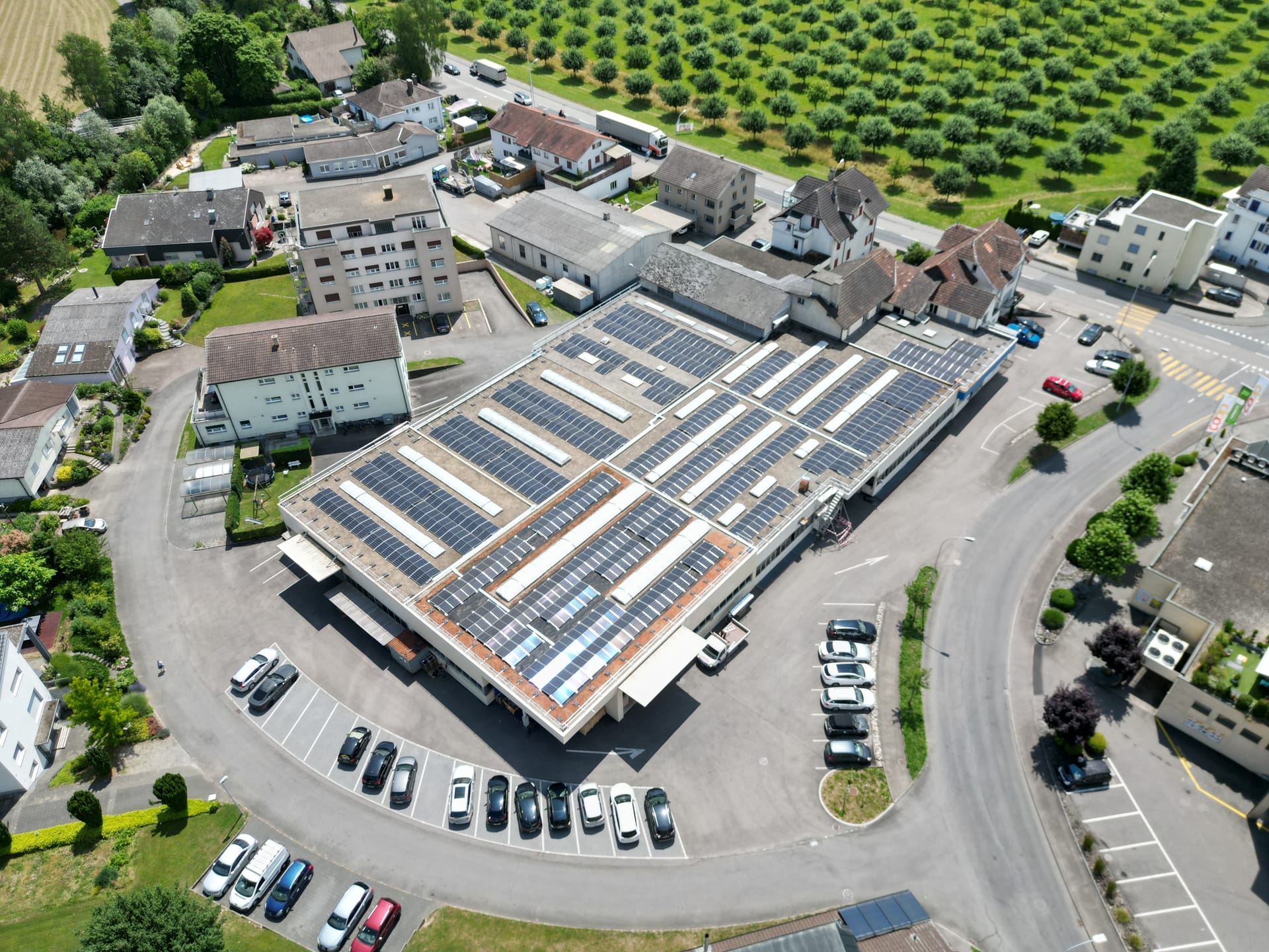 Photovoltaik Installation